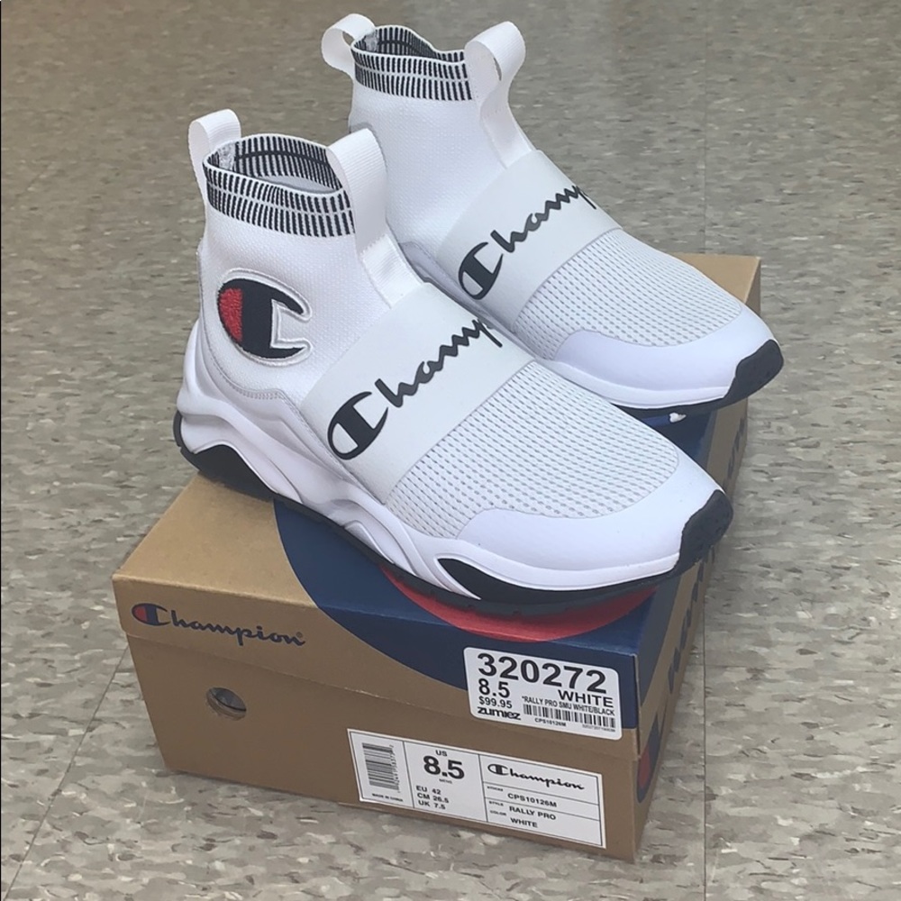 Champion Rally Pro White 8.5